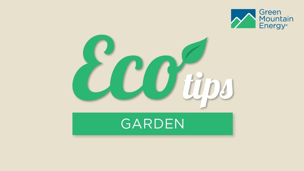 eco friendly gardening tips
